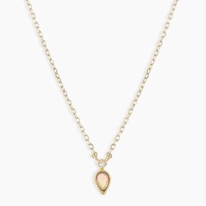 Gorjana Diamond and Opal Necklace